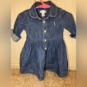 Ralph Lauren blue Jean dress